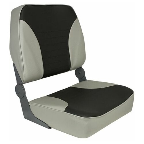 фото Кресло xxl складное мягкое двухцветное серый/темно-серый для лодки / катера springfield