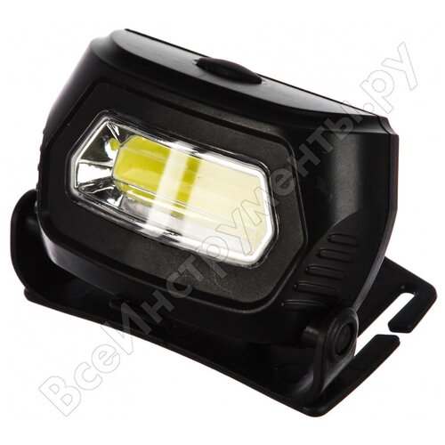 Ultraflash LED5359 фонарь налобн. аккум 5В черный COB 3 Ватт, 3 реж, пласт, бокс 13803 комплект 5 шт фонарь налобный аккумуляторный ultraflash 3вт cob 3 режима li pol usb кабель в комплекте led5359