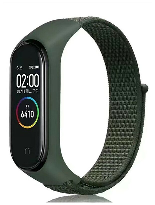 Нейлоновый ремешок для фитнес-браслета Xiaomi Mi Band 3/ Mi Band 4 / Mi Band 5 / Mi Band 6