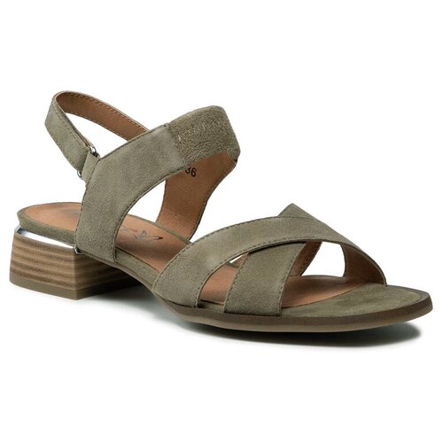 фото Женские босоножки caprice 9-9-28205-26-759 (38 / оливковый)