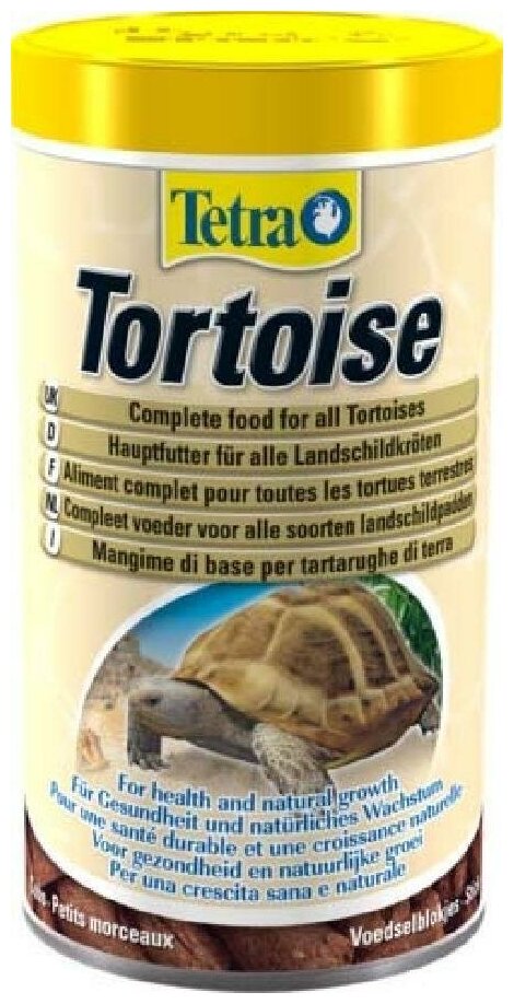 Tetra Tortoise корм для сухопутных черепах 500 мл - фотография № 5