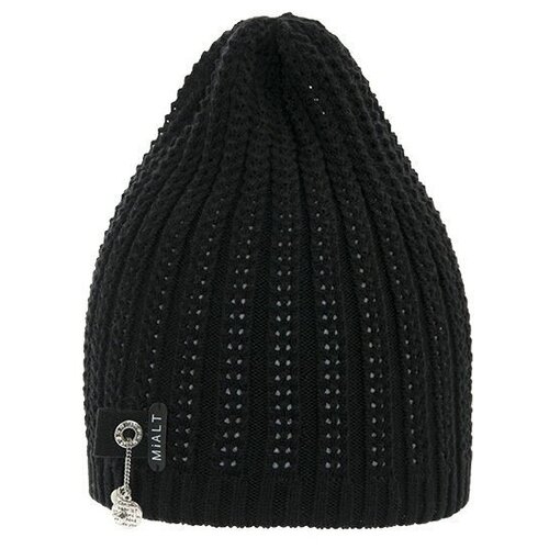 фото Шапка для девочки рио, цвет черный, размер 52-56 mialt