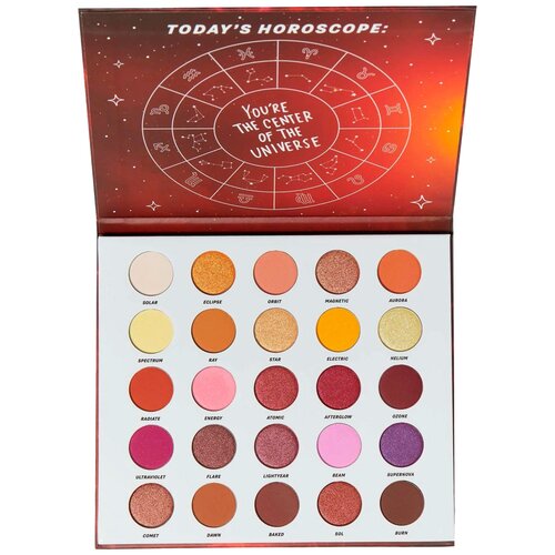 Тени для век BH cosmetics MYSTIC ZODIAC SUN 25 colour shadow palette 23g exclusive