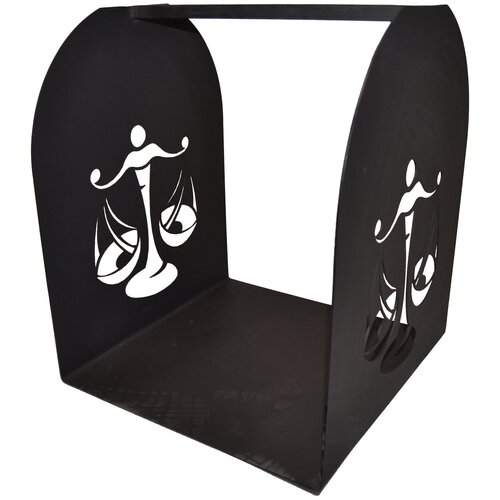 Дровница (поленница) Весы 425 х 350 х 350 мм.Усиленный 2мм.