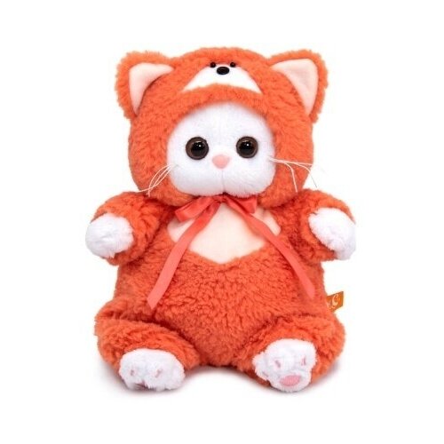 Мягкая игрушка Basik &Co в подарочной коробке - кошечка Ли Ли Baby в костюмчике 