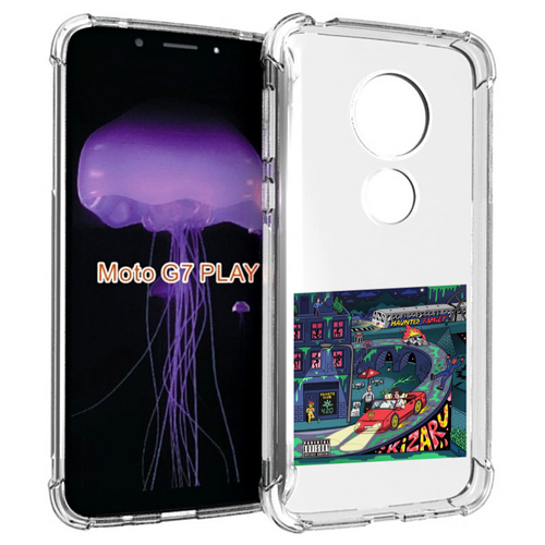 Чехол MyPads Яд (альбом Kizaru) для Motorola Moto G7 Play задняя-панель-накладка-бампер чехол mypads яд альбом kizaru для motorola edge plus задняя панель накладка бампер