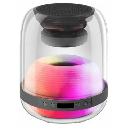 Маленькая светящаяся портативная музыкальная беспроводная блютуз колонка 173000₽