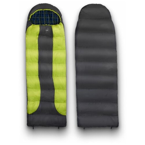 Спальный мешок ATEMI Quilt 400 серыйзеленый молния с левой стороны 439600₽