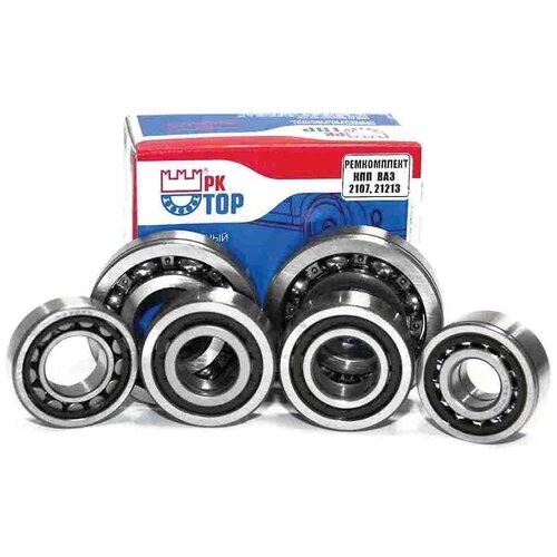 Ремкомплект подшипников КПП ВАЗ 2107, 21213 (5-ти ступ.) (T-15201)