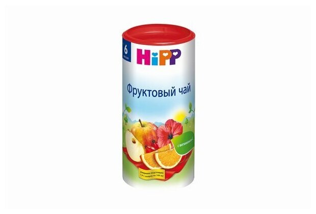 Детский "Фруктовый чай" HiPP, 200 гр./1шт - фотография № 4