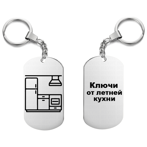 фото Брелок для ключей «ключи от летней кухни» uegrafic