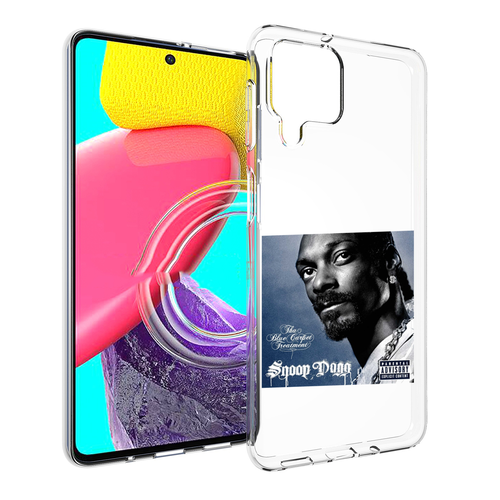 Чехол MyPads Snoop Dogg THA BLUE CARPET TREATMENT для Samsung Galaxy M53 (SM-M536) задняя-панель-накладка-бампер чехол mypads snoop dogg tha blue carpet treatment для samsung galaxy s23 ultra задняя панель накладка бампер