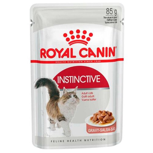 Royal Canin для кошек консервы 85гр INSTINCTIVE соус 6 шт