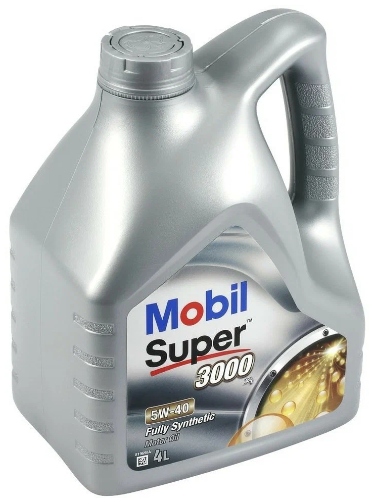 MOBIL 150546 Масло моторное 5W40 MOBIL 4л синтетика MOBIL SUPER 3000 X1 EU (Турция)