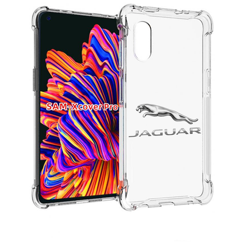 чехол mypads ягуар jaguar 2 для samsung galaxy xcover pro 1 задняя панель накладка бампер Чехол MyPads jaguar-3 для Samsung Galaxy Xcover Pro 1 задняя-панель-накладка-бампер