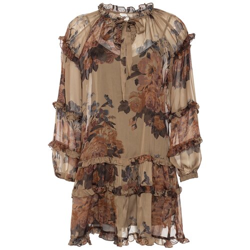 фото Платье p.a.r.o.s.h. setad724195 зеленый+принт s