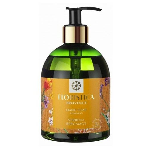 Floristica Provence Мыло жидкое освежающее вербена лимонная, бергамот, 500 мл