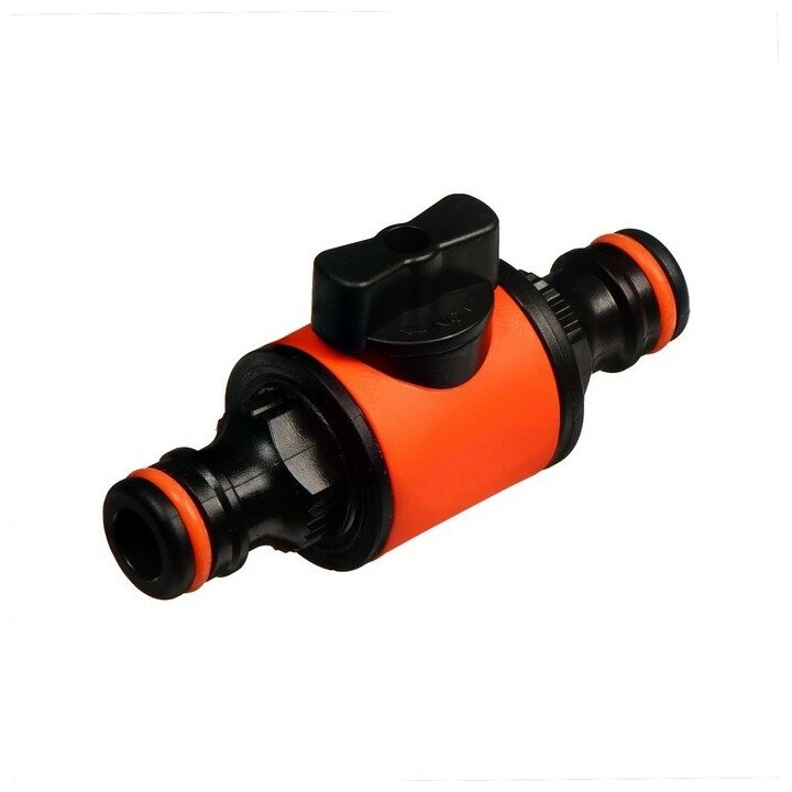 фото Двухсторонний коннектор Aquapulse AP 1021 с запорным краном