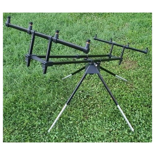 Род-под Boya Ultimate 158 , алюминий, регулируемые высота и длина, черный, 4 удилища