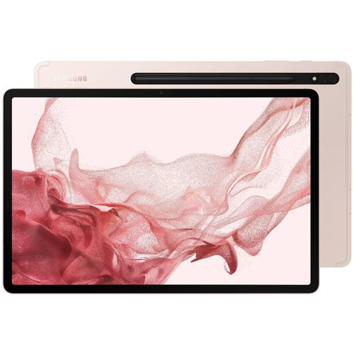 Планшет Samsung Galaxy Tab S8 2022 8 ГБ128 ГБ Wi-Fi со стилусом розовое золото мощность проц 7999000₽