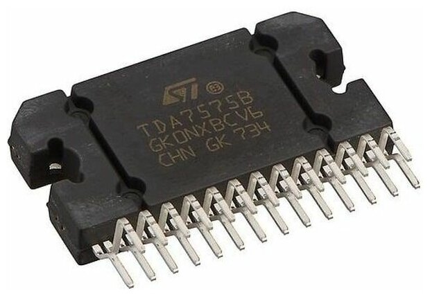Микросхема ST TDA7575B 2 х 75 Вт многофункциональный двойной усилитель ...
