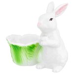Подставка для яйца Elan gallery Кролик с капустой - изображение