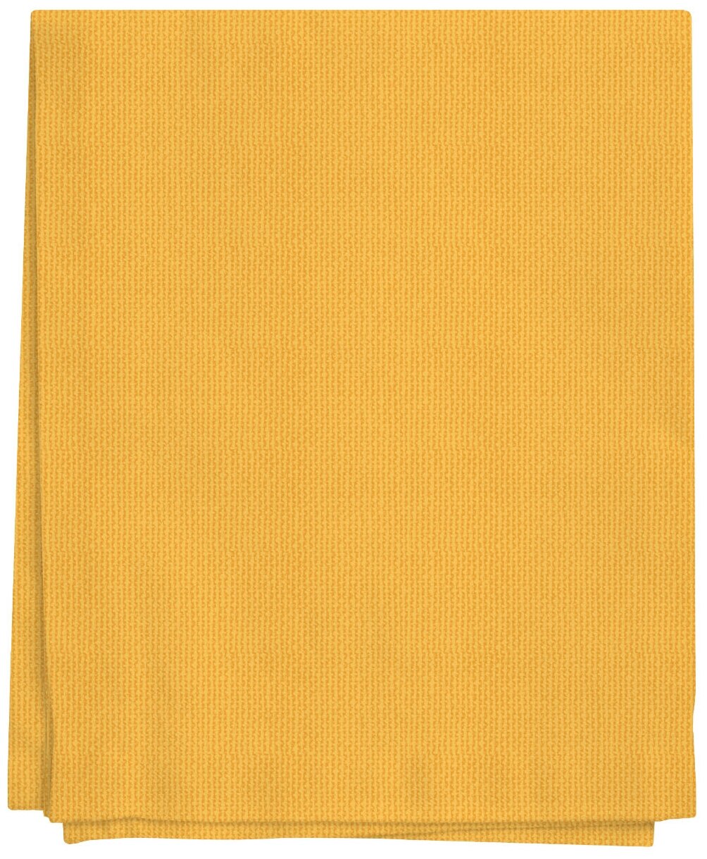 Скатерть рогожка 145х110 "Унисон" Basic желтый