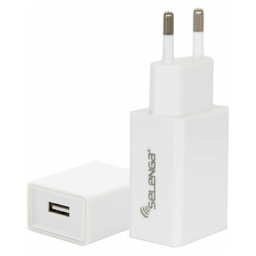 Блок питания сетевой 1 USB Selenga PA-U120, 2.1A