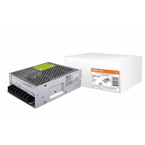 Tdm Блок питания 36Вт-12В-IP20 для светодиодных лент и модулей, металл SQ0331-0013