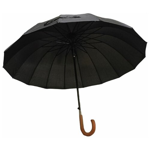 Зонт трость мужской полуавтомат 16 спиц