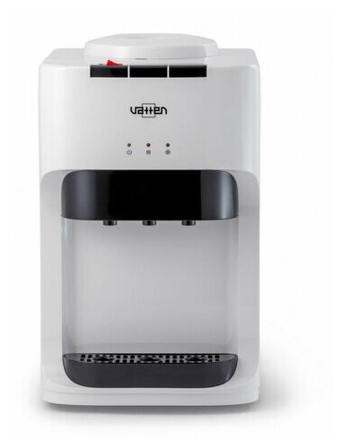 Кулер для воды VATTEN D45WK, настольный, нагрев/охлаждение компрессорное, 3 крана, белый, 5582 - фотография № 5