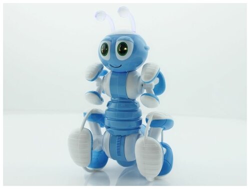 Р/У робот-муравей трансформируемый, звук, свет, танцы (синий), AK055412-B