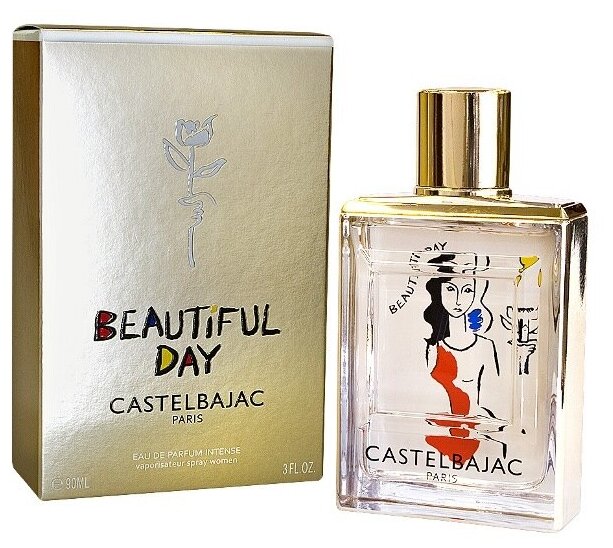 CASTELBAJAC BEAUTIFUL DAY INTENSE парфюмерная вода, 90 мл