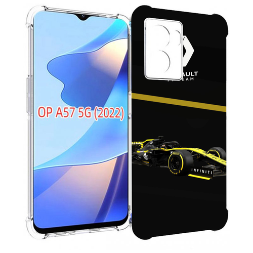 Чехол MyPads рено renault 2 для OPPO A57 5G(2022) задняя-панель-накладка-бампер чехол mypads ягуар jaguar 2 для oppo a57 5g 2022 задняя панель накладка бампер