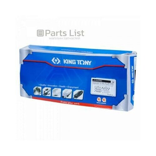 фото Набор насадок hex, torx и spline, ложемент, 17 предметов king tony 9-4147prv