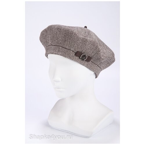 Берет французский Junberg Агнес цвет Чёрно-белый