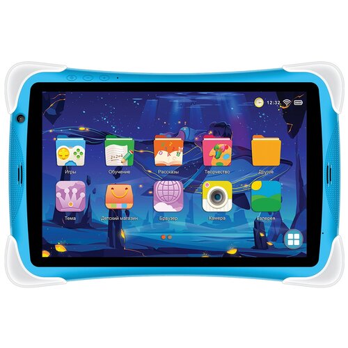 Планшет Digma CITI Kids 10, 10.1 2Gb/32Gb, 3G, голубой (CS1232MG), Android 10 тачскрин сенсорное стекло для планшета digma citi kids 10 cs1232mg