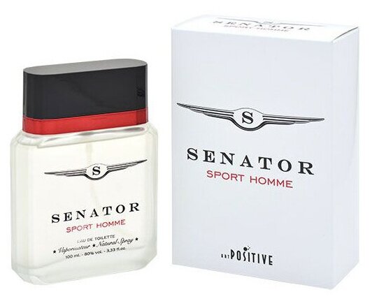 Positive Мужской Senator Sport Homme Туалетная вода (edt) 100мл