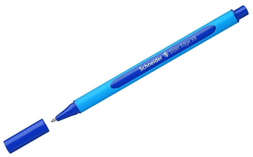 Ручка шариковая Schneider "Slider Edge XB" синяя, 1,4 мм, трехгранная, упаковка 10 шт.