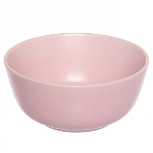 Салатник керамический 500мл «Матовая глазурь» розовый 16*6см