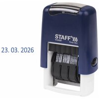 Датер-мини Staff, месяц цифрами, оттиск 22х4 мм, Printer 7810 Bank, 237433