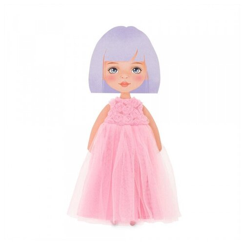 фото Набор одежды sweet sisters розовое платье с розочками, orange toys