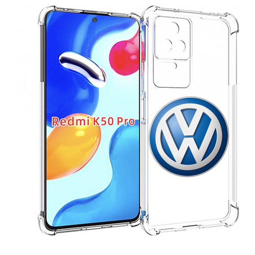 Чехол MyPads volkswagen мужской для Xiaomi Redmi K50 / K50 Pro задняя-панель-накладка-бампер чехол mypads винтажная машина мужской для xiaomi redmi k50 k50 pro задняя панель накладка бампер