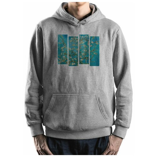 фото Худи ds apparel, размер m, серый