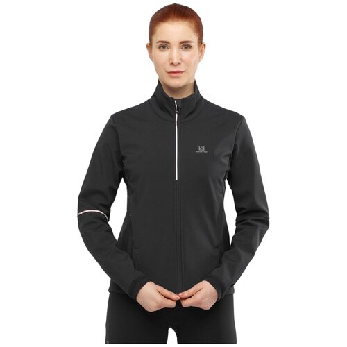 Куртка Salomon AGILE SOFTSHELL JKT W Black Женщины LC1360000 M