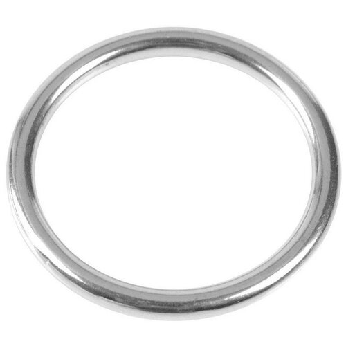 Крепком Кольцо круглое сварное 7х70 мм 8229, нержавеющая сталь А4 (2 шт.)