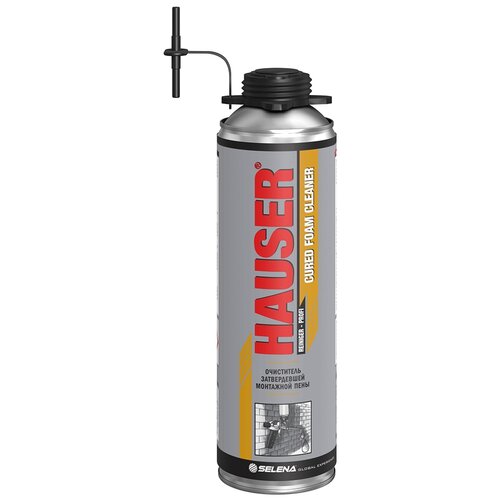 Очиститель монтажной пены Hauser cured foam cleaner 650 мл очиститель монтажной пены donewell 650 мл