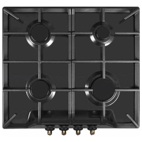 Встраиваемая панель газовая GEFEST ПВГ 1212 К83 черн ретро эмаль розжгк чугунрешетки 1245000₽