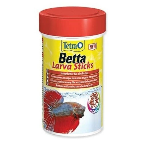 Tetra (корма) Корм для петушков и лабиринтовых рыб палочки Betta Larva Sticks 259386 0,033 кг 36396 (3 шт)