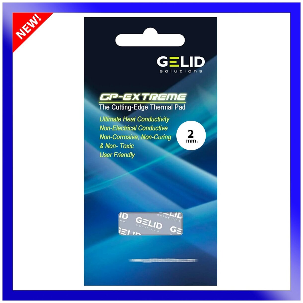 Термопрокладка GELID GP-Extreme 80x40 (2 мм) 12 Вт/Мк